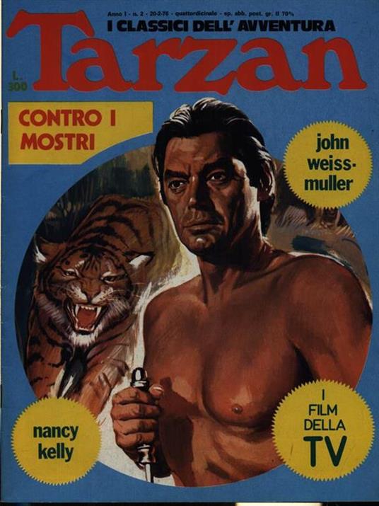 Tarzan contro i mostri - copertina