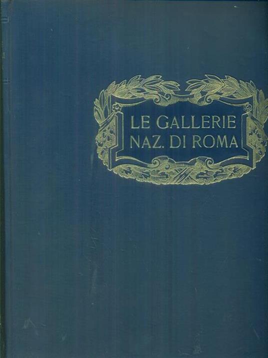 Le  gallerie nazionali di Roma - Federico Hermanin - copertina