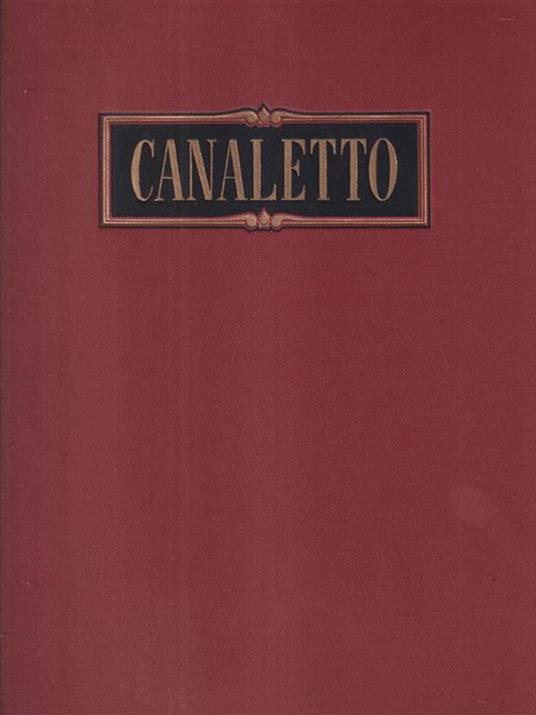 Canaletto - Vittorio Moschini - copertina