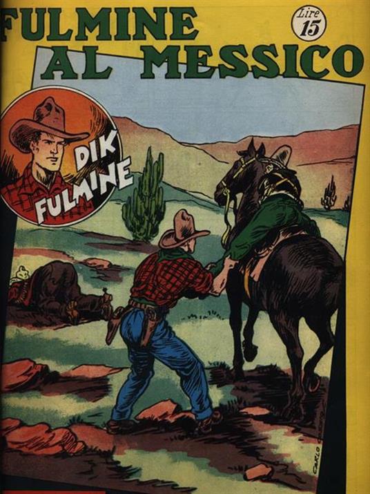 Fulmine al Messico - Carlo Cossio - copertina