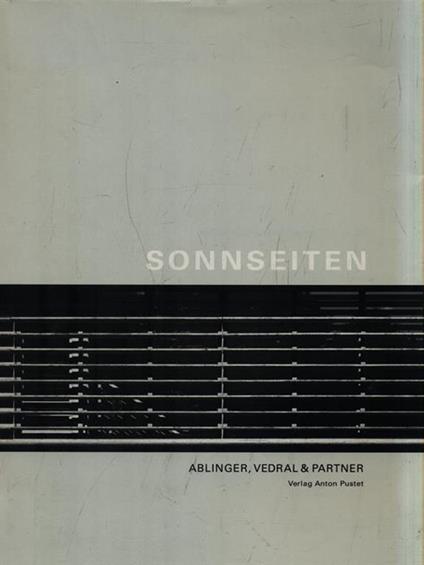 Sonnseiten - Ablinger, Vedral & Partner - copertina