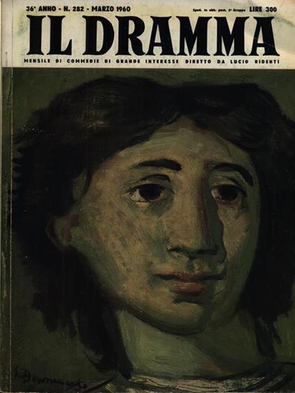 Il Dramma n. 282/marzo 1960 - copertina