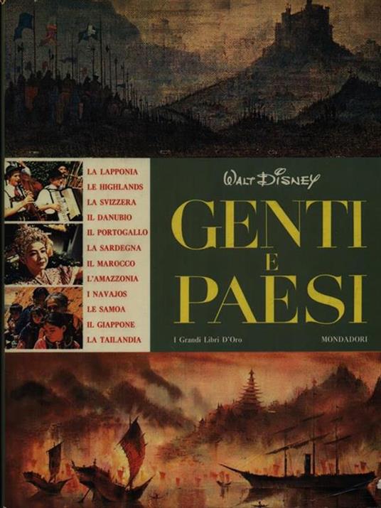   Genti e paesi - Walt Disney - copertina