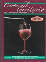   Carta del territorio dei Lambruschi Modenesi D.O.P.