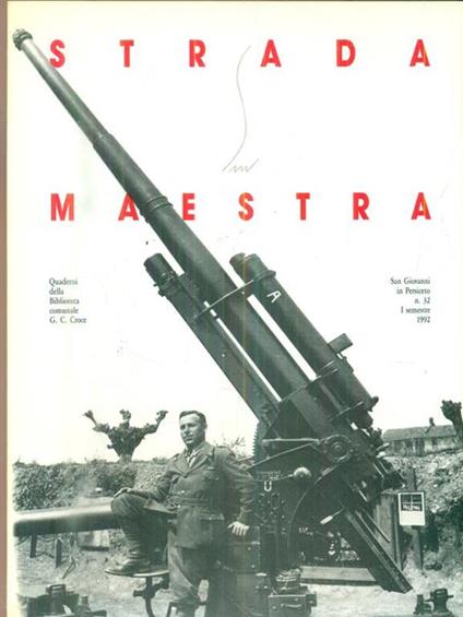   Strada Maestra 32/I semestre 1992 - copertina