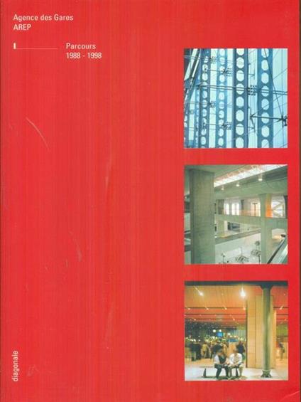   Agence des Gares Parcours 1988 - 1998 - copertina