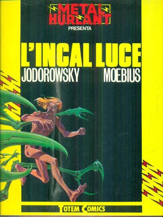 L' Incal luce - Jodorowsky - copertina