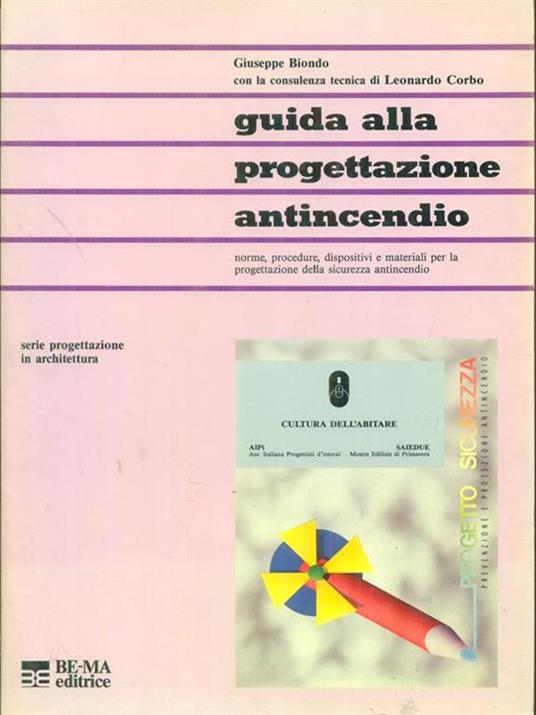 Guida alla progettazione antincendio - Giuseppe Biondo - copertina