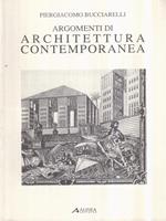   Argomenti di architettura contemporanea