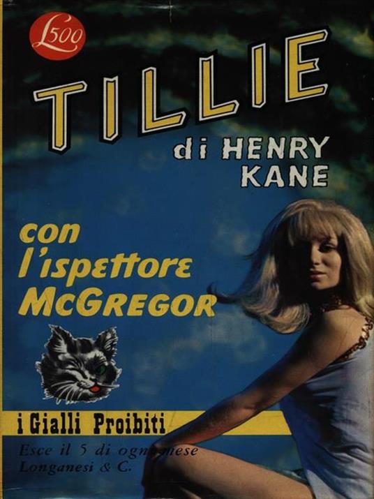 Tillie - Henry Kane - copertina