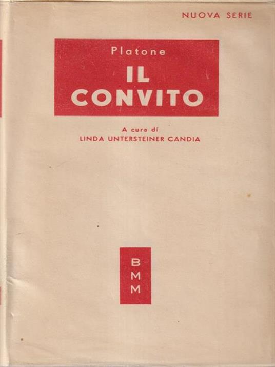 Il convito - Platone - copertina