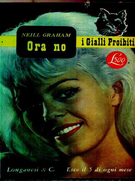 Ora no - Neill Graham - copertina