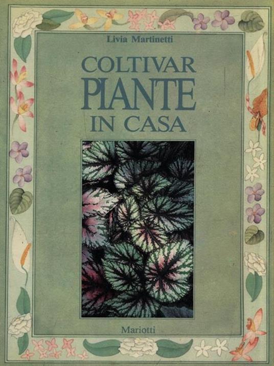   Coltivar piante in casa - Livia Martinetti - copertina