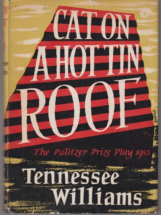   Cat on a hot tin roof - Tennessee Williams - copertina