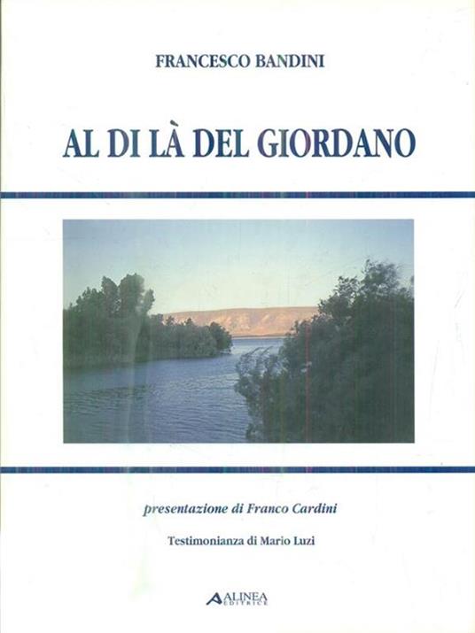   Al di là del Giordano - Francesco Bandini - copertina