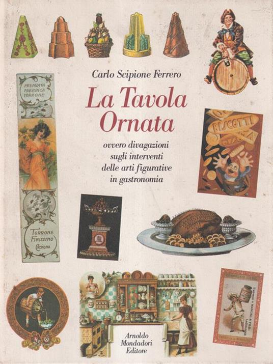 La tavola ornata - Carlo Scipione Ferrero - copertina