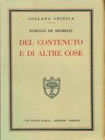   Del contenuto e di altre cose