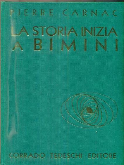 La storia inizia a Bimini - copertina