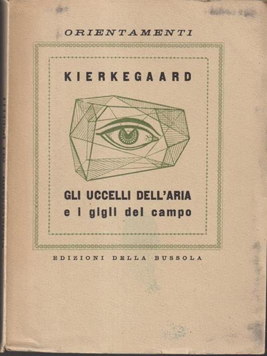 Gli uccelli dell'aria - Kierkegaard - copertina