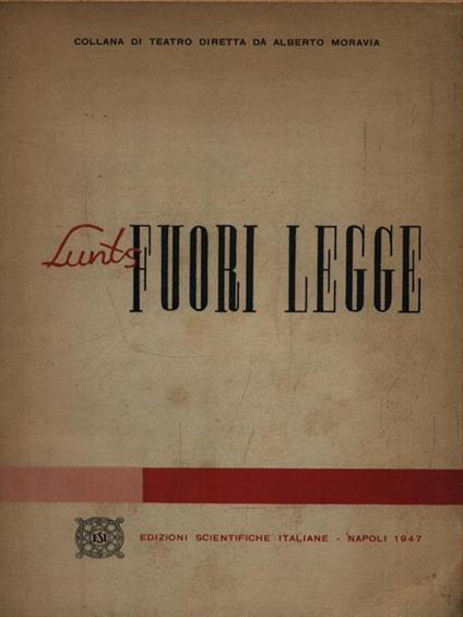 Fuori legge - copertina