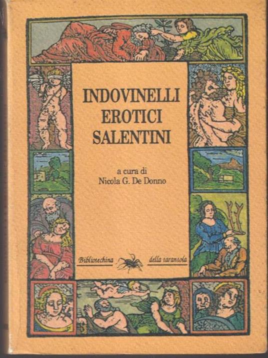 Indovinelli erotici salentini - Nicola G. De Donno - copertina