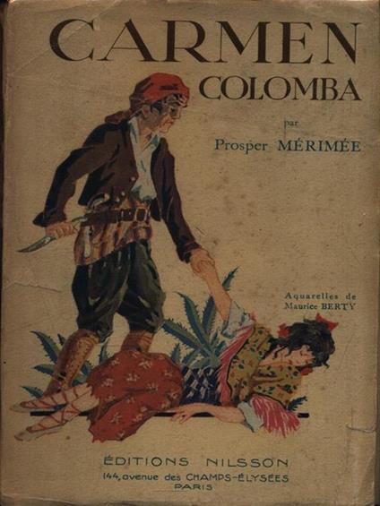   Carmen - Colomba - Prosper Mérimée - copertina