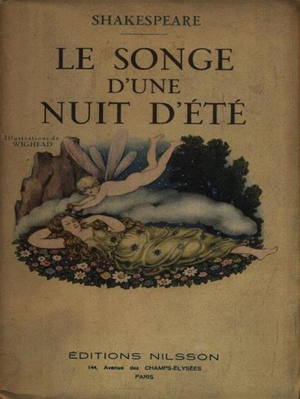 Le songe d'une nuit d'été - William Shakespeare - copertina