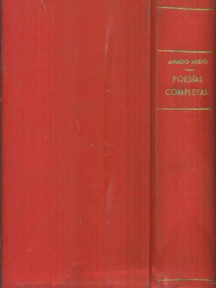 Poesias completas - copertina