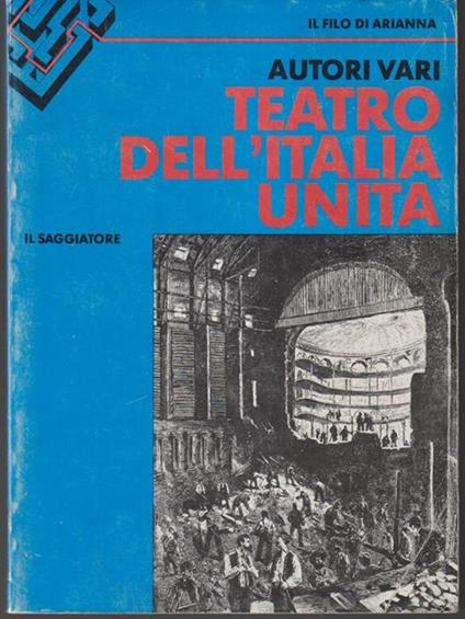 Teatro dell'Italia unita - copertina