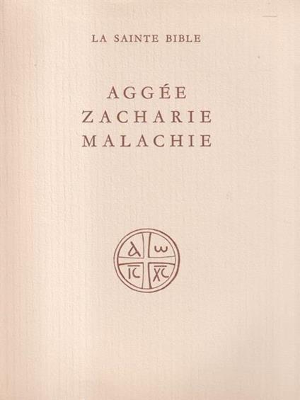 Aggee Zacharie Malachie - Albert Geli - copertina