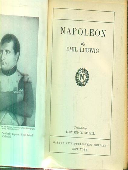   Napoleon  - Emil Ludwig - copertina