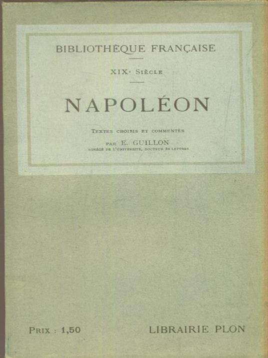 Napoleon - copertina