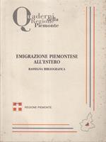   Emigrazione piemontese all'estero