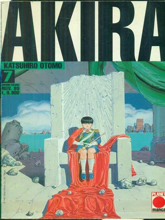 Akira n. 7/novembre 1999 - Katsuhiro Otomo - copertina