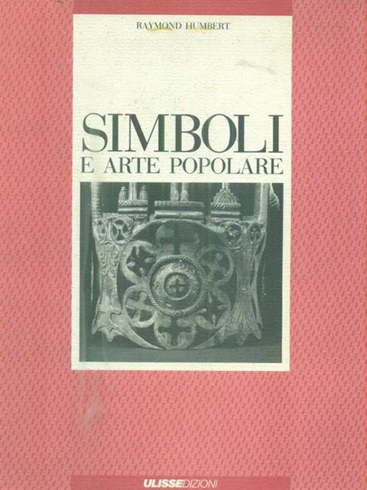   Simboli e arte popolare - Raymond Humbert - copertina