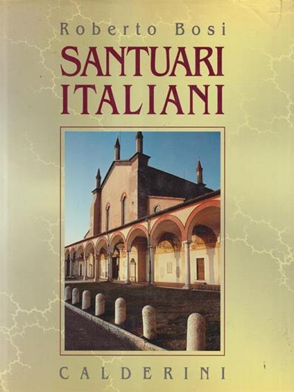   Santuari italiani - Roberto Bosi - copertina