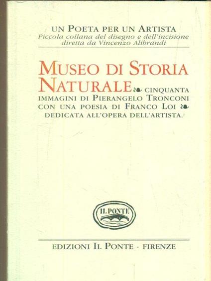   Museo di storia naturale - copertina