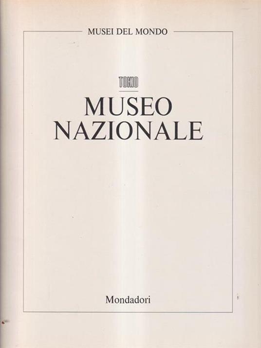   Museo Nazionale Tokio - copertina