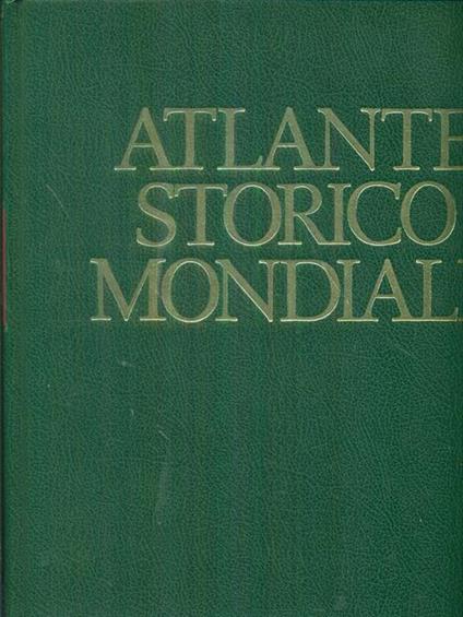   Atlante storico mondiale - copertina