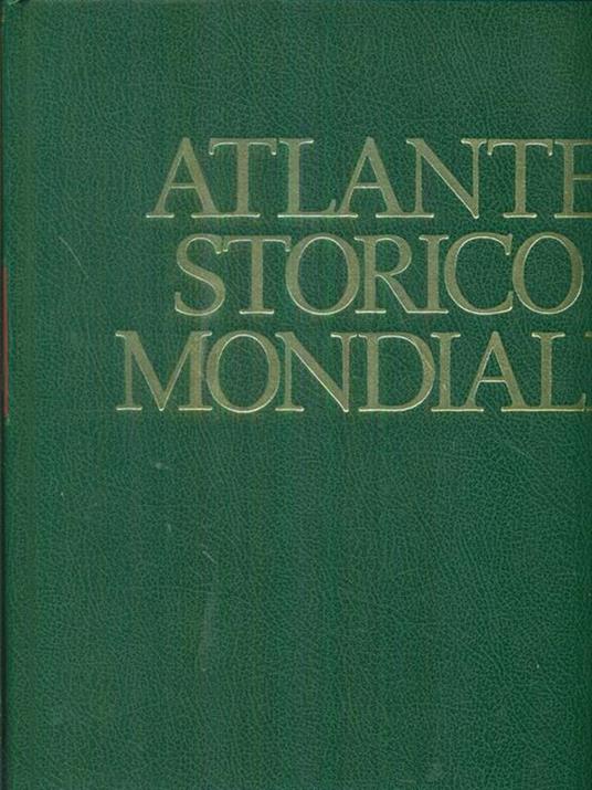   Atlante storico mondiale - copertina