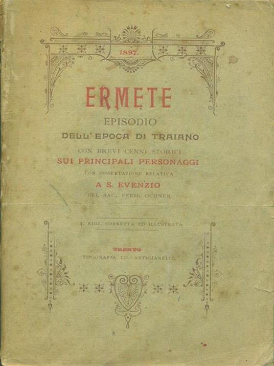 Ermete vol. 1 - copertina