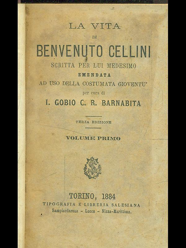 La  vita di Benvenuto Cellini