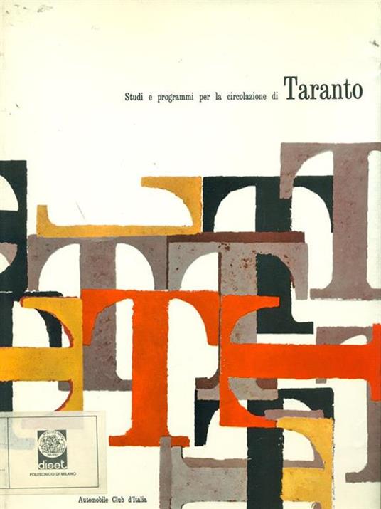   Studi e programmi per la circolazione di Taranto - copertina