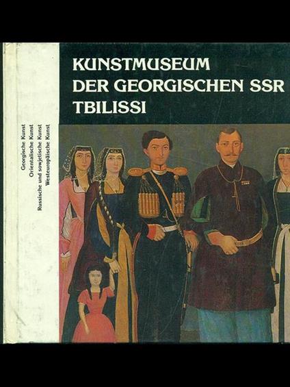   Kunstmuseum der georgischen ssr Tbilissi - copertina