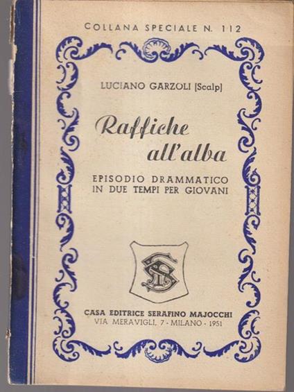 Raffiche all'alba - copertina