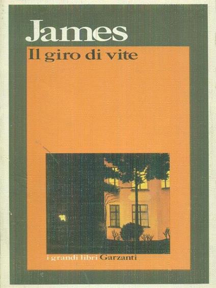 Il  giro di vite - Henry James - copertina