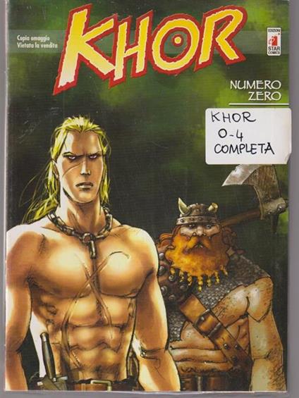   Khor n. 0-4 completa - copertina