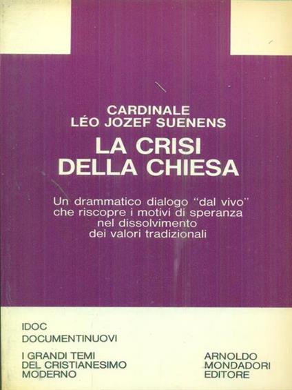 La crisi della Chiesa - copertina