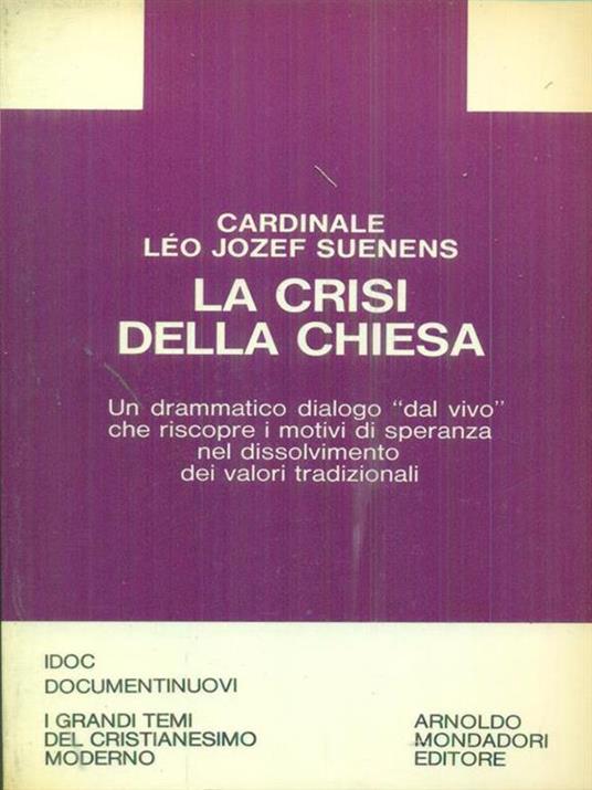 La crisi della Chiesa - copertina