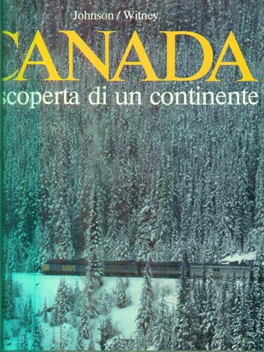   Canada la scoperta di un continente - Johnson - copertina